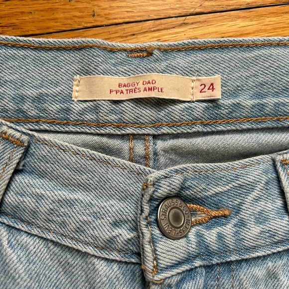 Levi’s Baggy Dad Jeans, size 24 - Picture 4 of 4